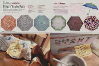 Better Homes & Gardens April 2008 Magazine Article: Singin' in the Rain