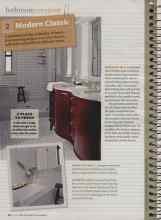 Better Homes & Gardens May 2008 Magazine Article: 2 Modern Classic