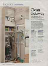 Better Homes & Gardens May 2008 Magazine Article: Clean Getaway