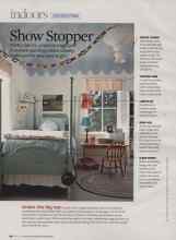 Better Homes & Gardens May 2008 Magazine Article: Show Stopper