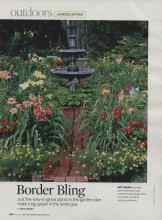 Better Homes & Gardens May 2008 Magazine Article: Border Bling