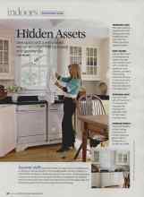 Better Homes & Gardens June 2008 Magazine Article: Hidden Assets
