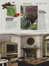 Better Homes & Gardens June 2008 Magazine Article: INSTANT BUCKET
