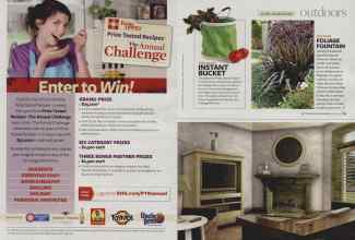 Better Homes & Gardens June 2008 Magazine Article: Page 110