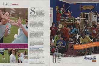 Better Homes & Gardens June 2008 Magazine Article: Page 126