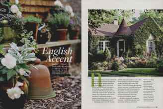 Better Homes & Gardens June 2008 Magazine Article: English Accent