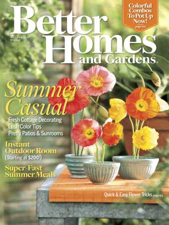 Better Homes & Gardens July 2008 Magazine Cover