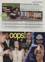 Better Homes & Gardens July 2008 Magazine Article: Weatherproof Cushions