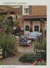 Better Homes & Gardens July 2008 Magazine Article: His, Hers, Theirs