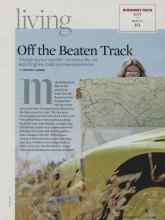 Better Homes & Gardens July 2008 Magazine Article: Off the Beaten Track