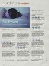 Better Homes & Gardens July 2008 Magazine Article: No Sweat