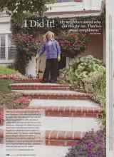 Better Homes & Gardens July 2008 Magazine Article: I Did It!