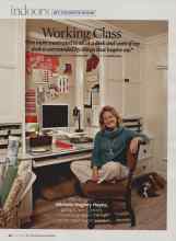 Better Homes & Gardens August 2008 Magazine Article: Working Class