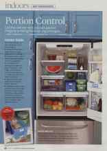 Better Homes & Gardens August 2008 Magazine Article: Portion Control