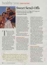 Better Homes & Gardens August 2008 Magazine Article: Sweet Send-Offs
