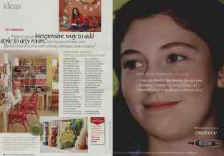 Better Homes & Gardens August 2008 Magazine Article: Page 28
