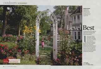 Better Homes & Gardens August 2008 Magazine Article: Level Best