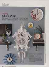 Better Homes & Gardens September 2008 Magazine Article: Clock Wise