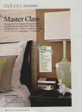 Better Homes & Gardens September 2008 Magazine Article: Master Class
