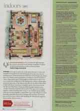 Better Homes & Gardens September 2008 Magazine Article: Q: RUG SIZE AND SHAPE