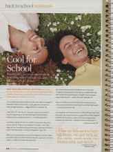 Better Homes & Gardens September 2008 Magazine Article: Cool for School