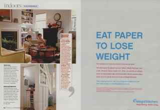 Better Homes & Gardens September 2008 Magazine Article: Page 44