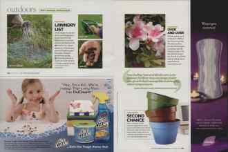 Better Homes & Gardens September 2008 Magazine Article: Page 124