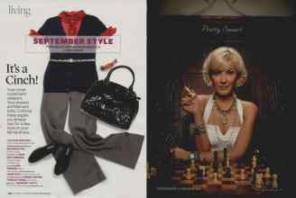 Better Homes & Gardens September 2008 Magazine Article: Page 144