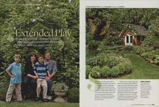 Better Homes & Gardens September 2008 Magazine Article: Extended Play
