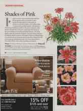 Better Homes & Gardens October 2008 Magazine Article: Shades of Pink