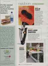 Better Homes & Gardens October 2008 Magazine Article: WAS HE FUZZY?