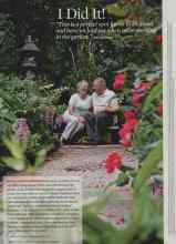 Better Homes & Gardens October 2008 Magazine Article: I Did It!