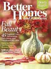 Better Homes & Gardens October 2008 Magazine Cover