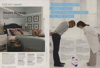 Better Homes & Gardens October 2008 Magazine Article: Page 66