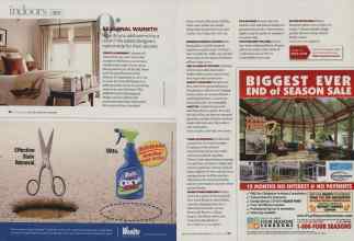 Better Homes & Gardens October 2008 Magazine Article: SEASONAL WARMTH