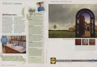 Better Homes & Gardens October 2008 Magazine Article: Page 92