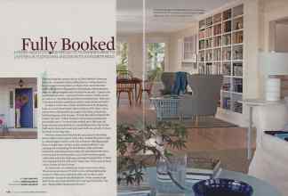 Better Homes & Gardens October 2008 Magazine Article: Fully Booked