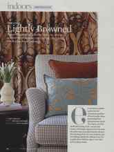 Better Homes & Gardens November 2008 Magazine Article: The Look Lightly Browned