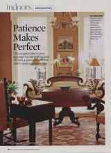 Better Homes & Gardens November 2008 Magazine Article: Patience Makes Perfect