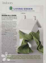 Better Homes & Gardens November 2008 Magazine Article: WARM ALL OVER