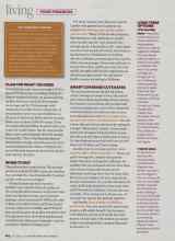 Better Homes & Gardens November 2008 Magazine Article: Page 164