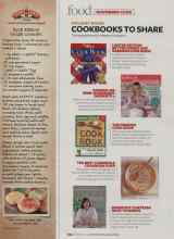 Better Homes & Gardens November 2008 Magazine Article: COOKBOOKS TO SHARE
