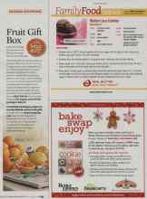 Better Homes & Gardens November 2008 Magazine Article: Fruit Gift Box