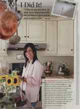 Better Homes & Gardens November 2008 Magazine Article: I Did It!