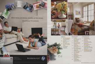 Better Homes & Gardens November 2008 Magazine Article: Page 2