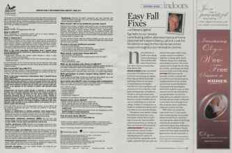 Better Homes & Gardens November 2008 Magazine Article: Page 76