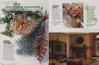 Better Homes & Gardens November 2008 Magazine Article: Page 134