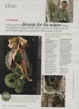 Better Homes & Gardens December 2008 Magazine Article: STYLEMAKER