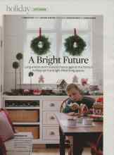 Better Homes & Gardens December 2008 Magazine Article: A Bright Future