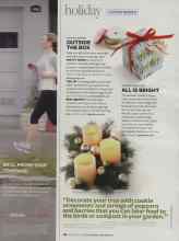 Better Homes & Gardens December 2008 Magazine Article: 